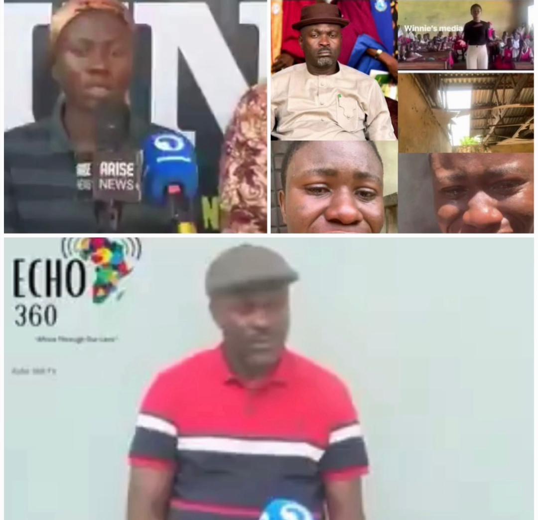 Nobody be@t her- Rivers LGA chairman denies assaulting lady over video she shared showing dilapidated school in his community (video)